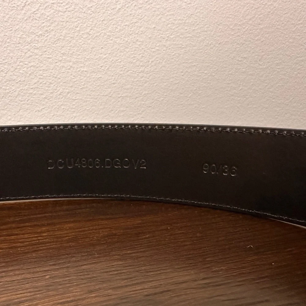 Versace - Medusa Biggie Leather Belt - Picture 7 of 8